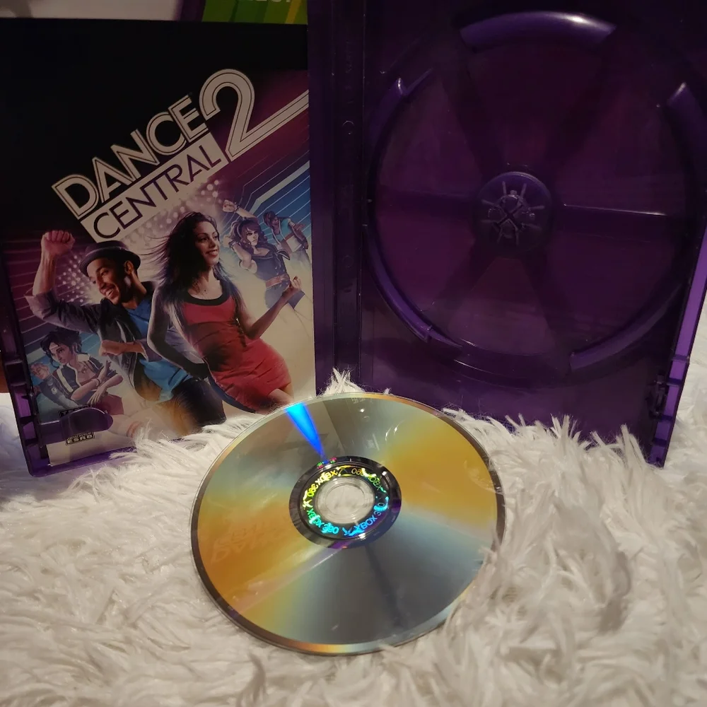 Microsoft XBox 360 Kinect Dance Central 2 Game With Instruction Booklet